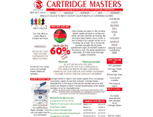 Tablet Screenshot of cartridgemasters.org